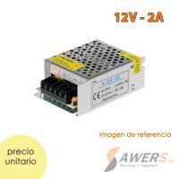 Fuente Switching 12V-2A 24W 220VAC Fuente Switching 12V-2A 24W 220VAC