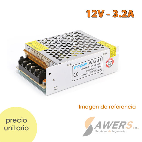 Fuente Switching 12V-3.2A 38W