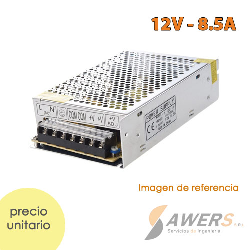 Fuente Switching 12V-8.5A 100W