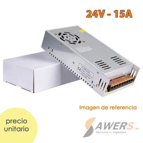 Fuente Switching 24V-15A 360W