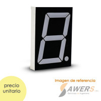 Display 7 segmentos gigante 4inch 90x120mm Display 7 segmentos gigante 4inch 90x120mm