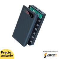 Case PowerBank QC3.0 Carga Rapida 6P 18650 Case PowerBank QC3.0 Carga Rapida 6P 18650