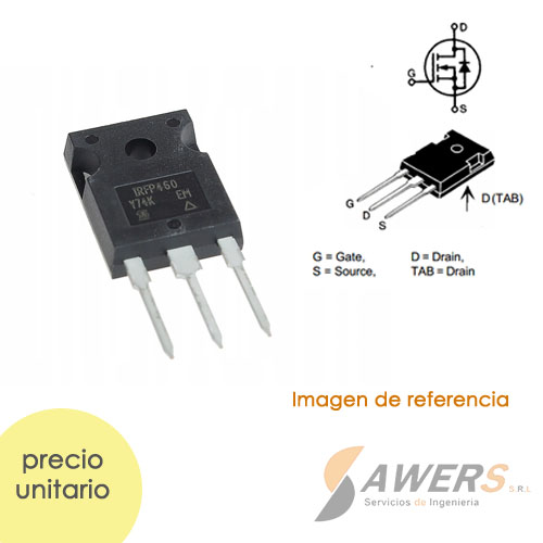 IRFP460 Mosfet Canal N 500V-20A