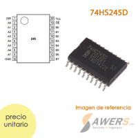 74HC245 Transeptor Octal Triestado 8bit smd 74HC245 Transeptor Octal Triestado 8bit smd