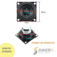 Parlante 10W 2oHm 60mm Iman Neodimio e Impermeable Parlante 10W 2oHm 60mm Iman Neodimio e Impermeable