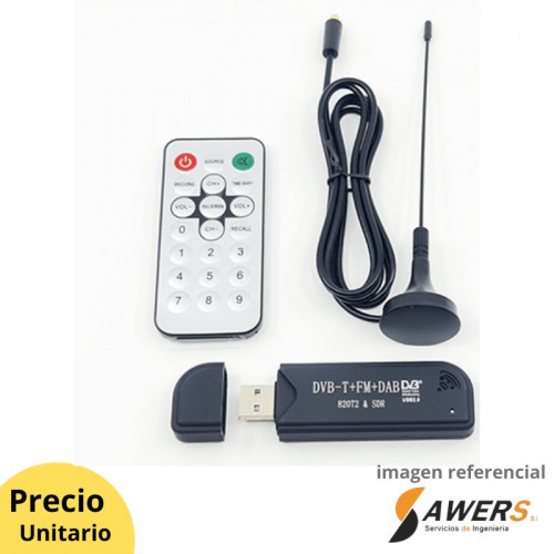 DVB-T+DAB+FM USB Receptor/sintonizador de TV digital PC usb
