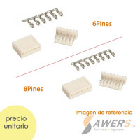 Conector Molex KF2510 2.54mm (6 y 8pin)