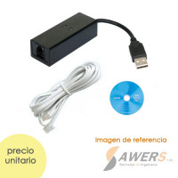 USB 2.0 Fax modem RJ11 56kbps USB 2.0 Fax modem RJ11 56kbps