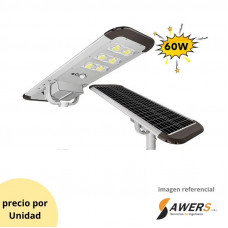 Kit Completo Lampara 60W (Luminaria Solar)