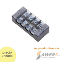 TB-2504 Bornera de conexion 4P 600V-25A TB-2504 Bornera de conexion 4P 600V-25A