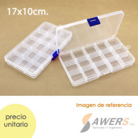 Caja Plastica de componentes 17x10x2cm