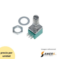 RK097 Potenciometro Estereo 50K Ohm RK097 Potenciometro Estereo 50K Ohm