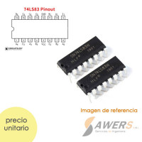 74LS83 TTL Sumador Binario  4 Bits 74LS83 TTL Sumador Binario  4 Bits