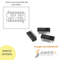 74LS38N TTL Compuerta Logica NAND 74LS38N TTL Compuerta Logica NAND