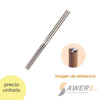 Fresa Recta Tungsteno 2 flautas CED=6*42*80mm Fresa Recta Tungsteno 2 flautas CED=6*42*80mm