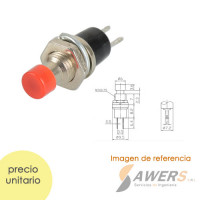 PBS-110 220V-0.5A Pulsador NO momentaneo PBS-110 220V-0.5A Pulsador NO momentaneo