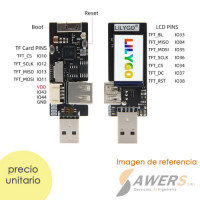 TTGO T-Dongle ESP32-S2 WiFi/LCD/USB-OTG