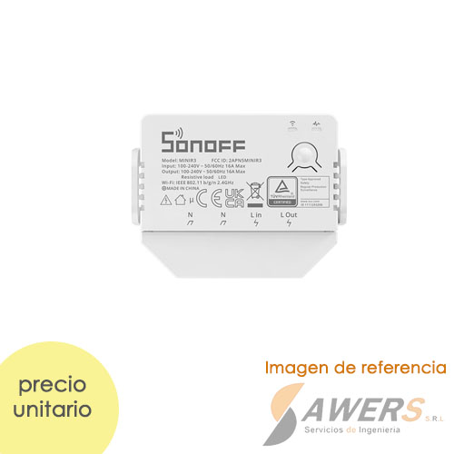 Sonoff ZigBee Mini interruptor inteligente bidireccional
