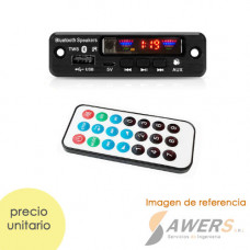 Reproductor MP3/FM/USB/aux  Bluetooth 5.0 con TWS  5V