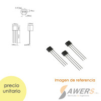 MT4501A Sensor Magnetico de Efecto Hall salida Analogica MT4501A Sensor Magnetico de Efecto Hall salida Analogica