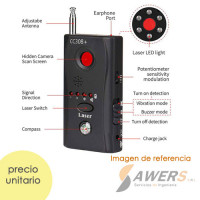 CC308+ Anti-espia Detector de microfonos y camaras CC308+ Anti-espia Detector de microfonos y camaras