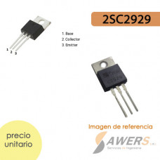 2SC2929 Transistor de Potencia NPN 400V-3A