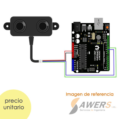 A02YYUW Sensor Ultrasonico 3-450cm SEN0311