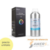 Resina Fotosensible UV 405nm Lavable en agua 500ml - GRIS Resina Fotosensible UV 405nm Lavable en agua 500ml - GRIS