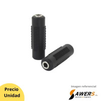 Acople Conector jack Stereo Hembra-Hembra 3.5mm