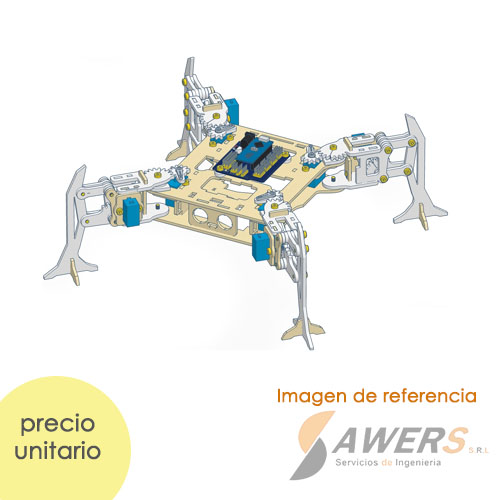Kit de robotica armable educativo aracnido