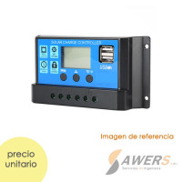 Controlador de Carga Solar PWM 12/24V-60A Controlador de Carga Solar PWM 12/24V-60A