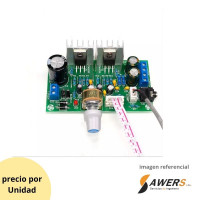 Miniamplificador de potencia de doble canal TDA2030