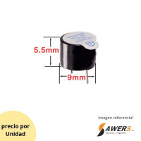 Buzzer Activo 9x5.5 mm (mini) Buzzer Activo 9x5.5 mm (mini)