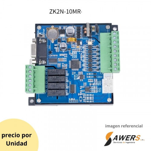 Controlador PLC ZK2N-10MR-2AD 10CH Relay
