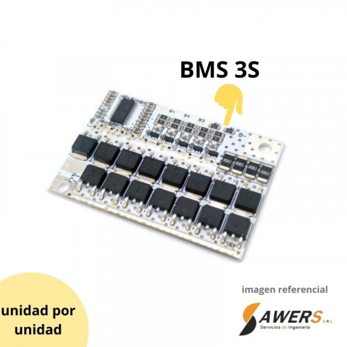 BMS Proteccion Li-ion 3S/4S/5S 100A