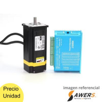 Kit Servomotor Hibrido 57EBP143A 3N.m + Driver HBS57 Kit Servomotor Hibrido 57EBP143A 3N.m + Driver HBS57