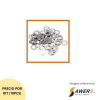 Arandela Maq INOX M3 0.5mm (pack de 10pcs)