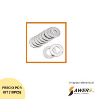 Arandela Maq INOX M5 0.5mm  (pack de 10pcs)