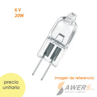 Bombilla Halogena 64250 G4 6V 20W