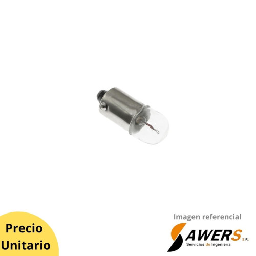 Bombilla 6.3V-0.15A  B10