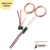 Kit de carga inalambrica QI 5V-1A Kit de carga inalambrica QI 5V-1A