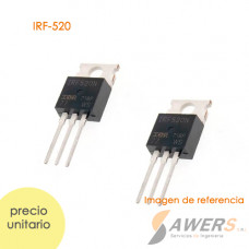 IRF520 Mosfet Canal N 100V-9.2A