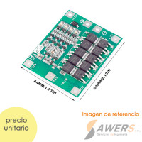 BMS Proteccion Li-ion 4S 16.8V-40A
