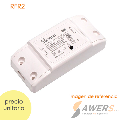 Sonoff RFR2 Interruptor WiFi/RF 433MHz 10A