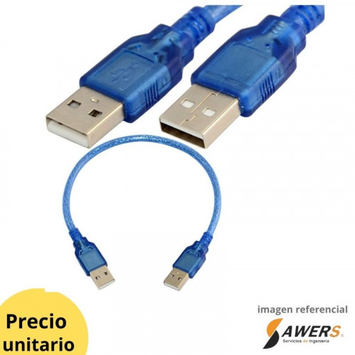 Cable Usb tipo A a tipo A 30cm