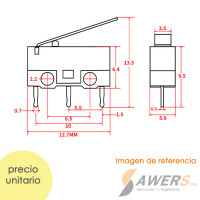 Final de Carrera End Stop Switch Final de Carrera End Stop Switch
