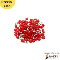 Terminal tubular 2.5mm 14AWG E2512 (10pcs)