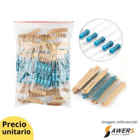 Kit de Resistencias de 1/2W  20 Valores Kit de Resistencias de 1/2W  20 Valores