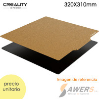 Cama magnetica PEI flexible  320x310 mm Cama magnetica PEI flexible  320x310 mm
