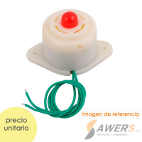 Buzzer Zumbador con Luz Intermitente Roja 220V Buzzer Zumbador con Luz Intermitente Roja 220V